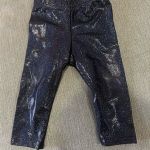 Dori Creations Black Glitter Lame Leggings Like New worn maybe 2 times